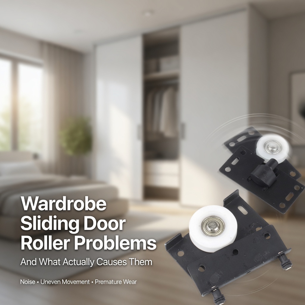  Masalah Roller Pintu Geser Lemari Pakaian dan Apa Sebenarnya Penyebabnya