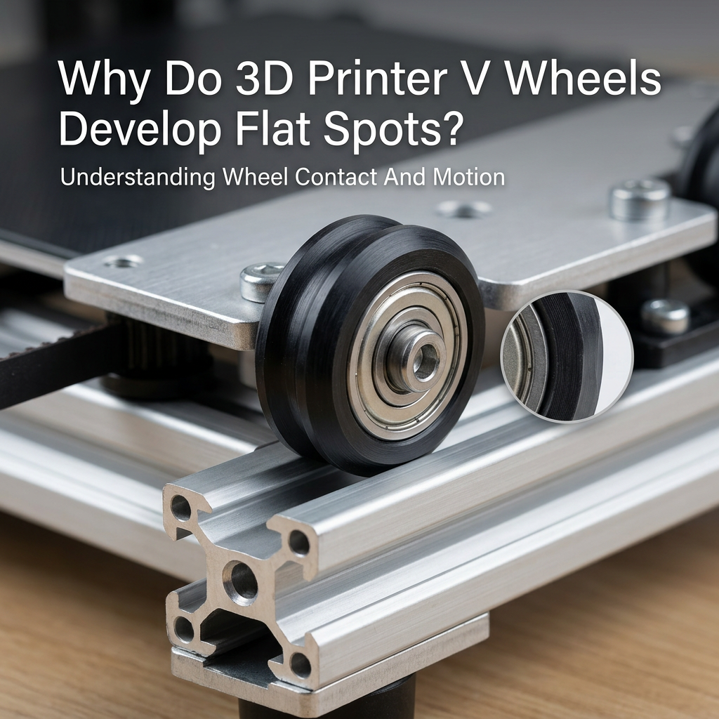  Mengapa Roda V Printer 3D Mengembangkan Titik Datar
